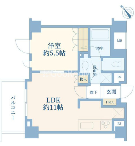 1LDK