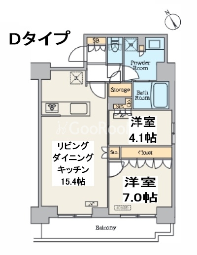 2LDK