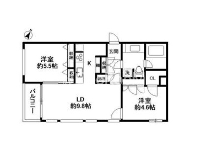 2LDK