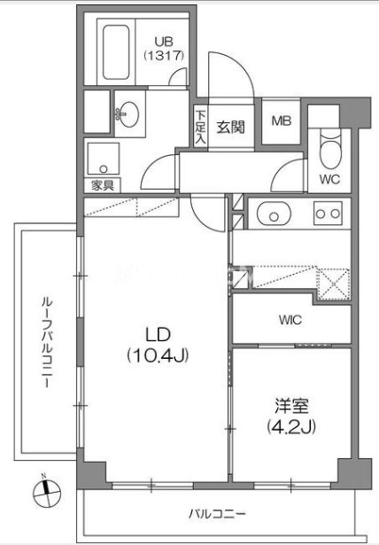 1LDK
