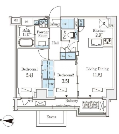 2LDK