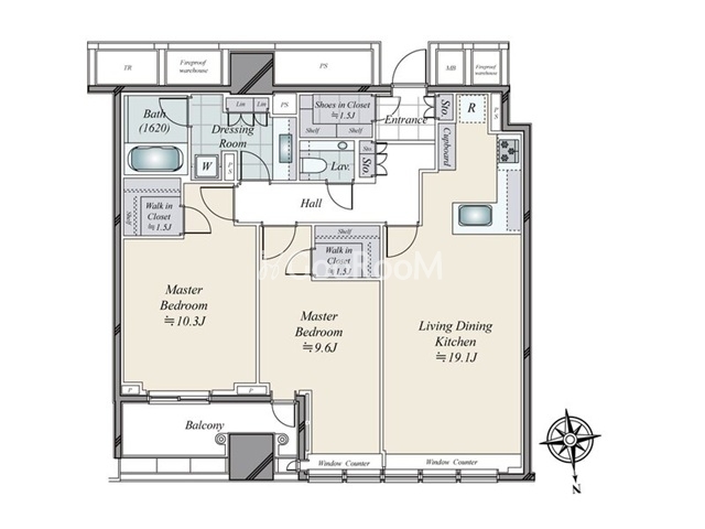 2LDK