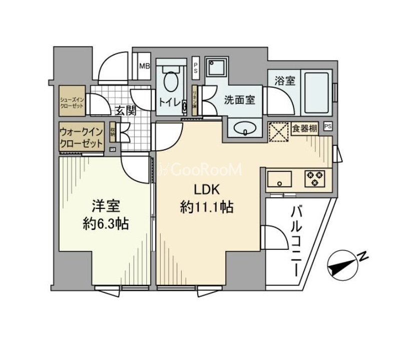 1LDK