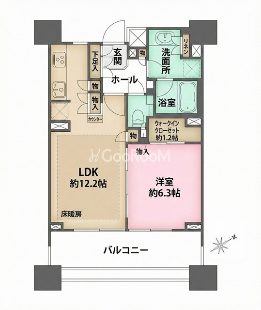 1LDK