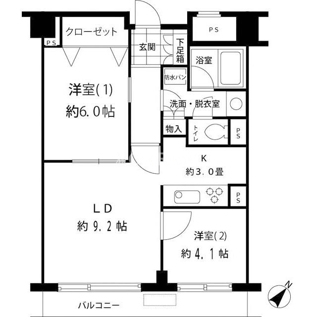 2LDK