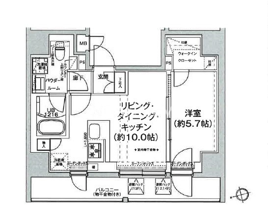 1LDK