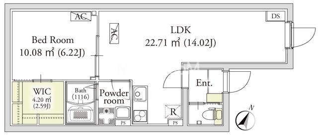 1LDK