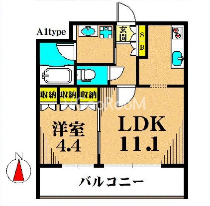 1LDK