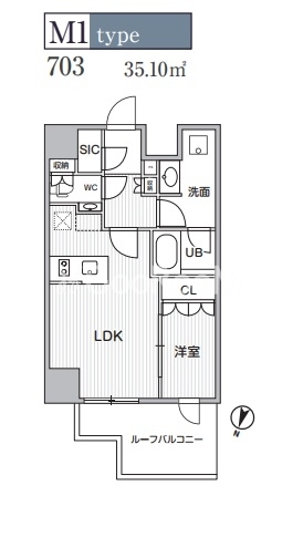 1LDK