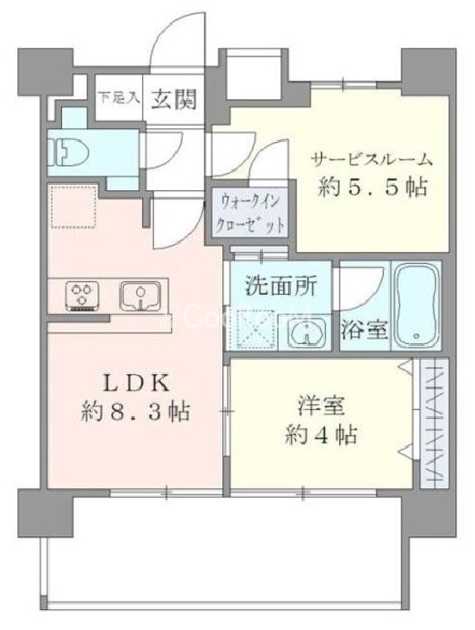 1SLDK