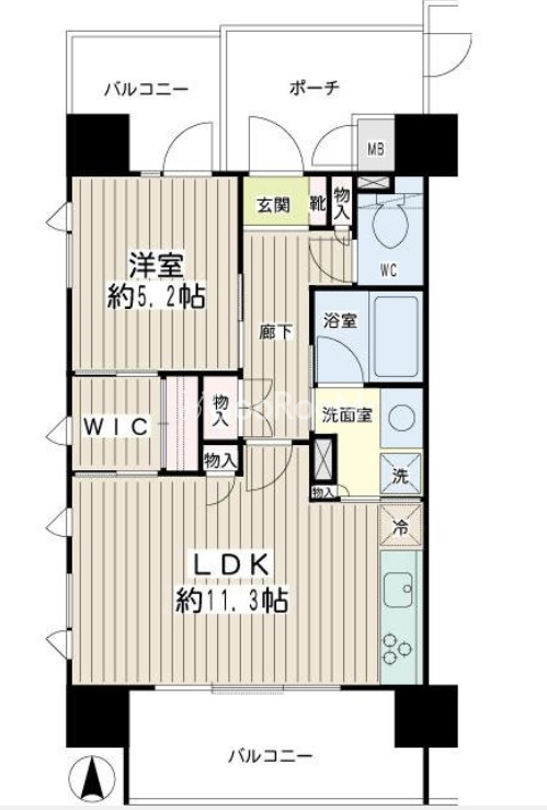 1LDK
