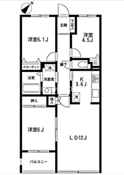 3LDK