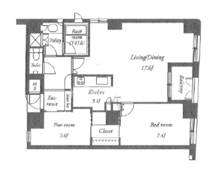 1SLDK