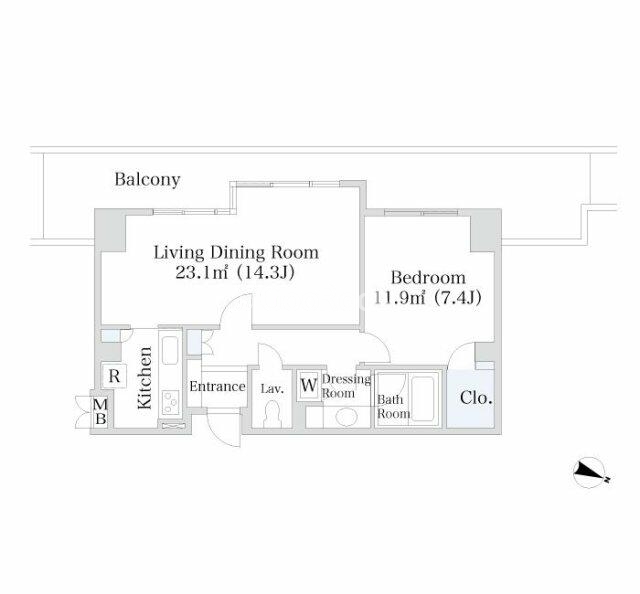 1LDK