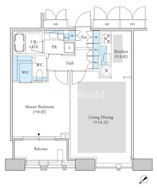 1LDK