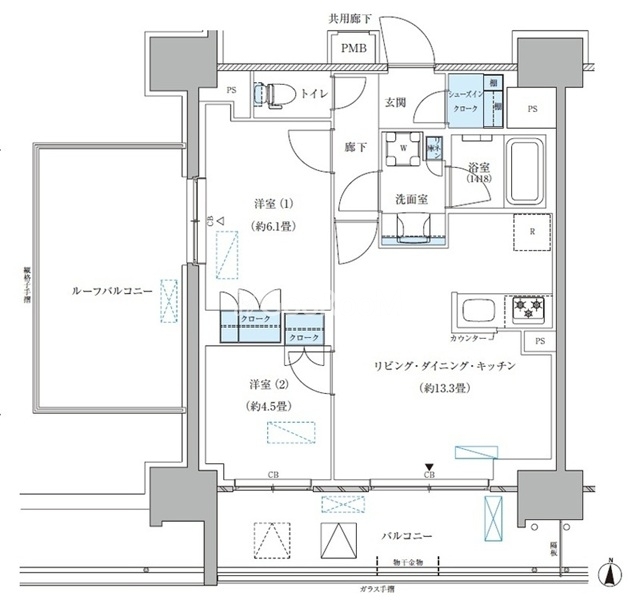2LDK