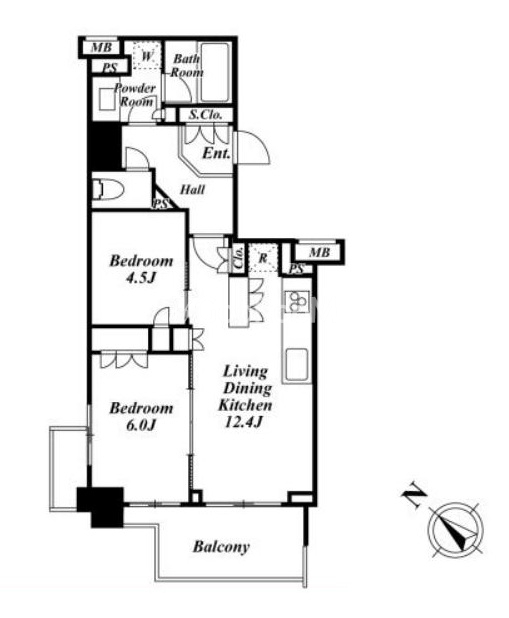 2LDK
