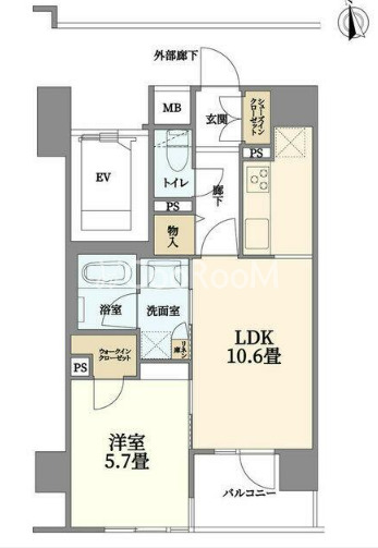 1LDK