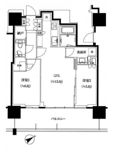 2LDK