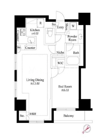 1LDK