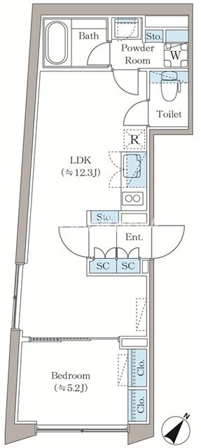 1LDK