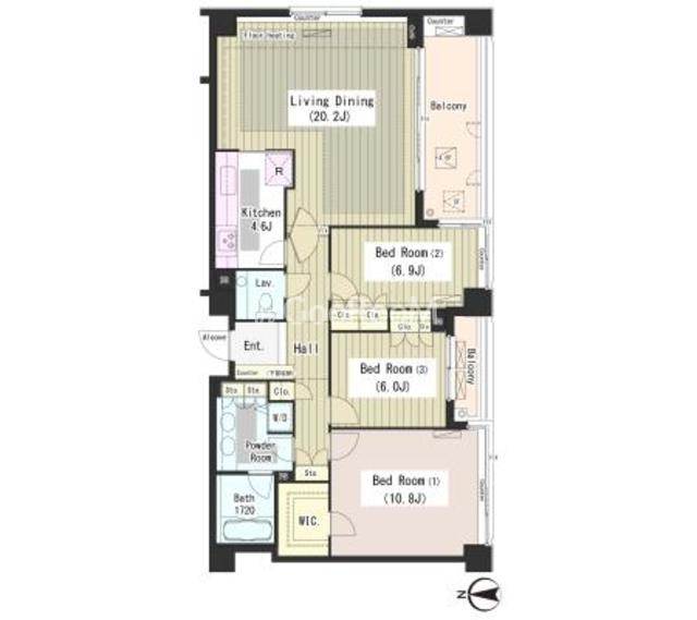 3LDK