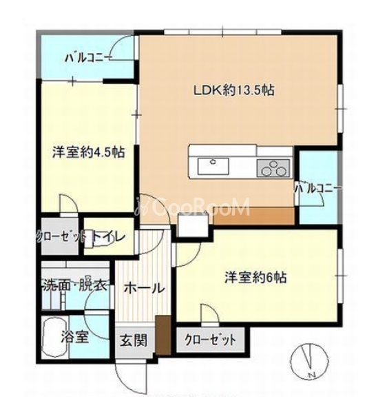 2LDK