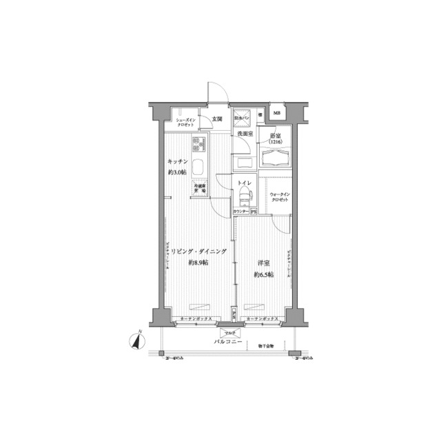 1LDK