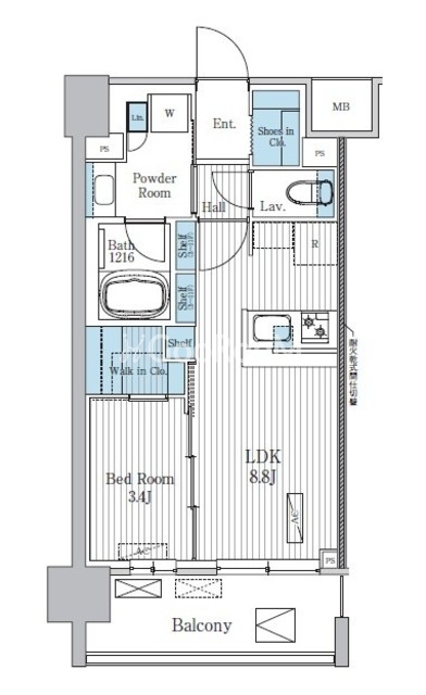 1LDK