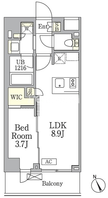 1LDK