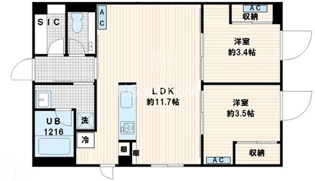 2LDK