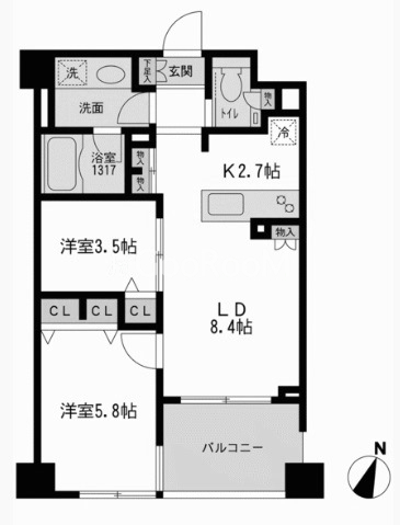 2LDK