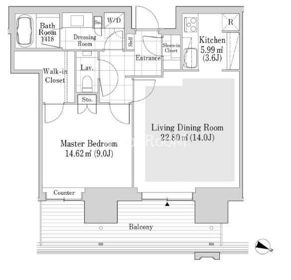 1LDK