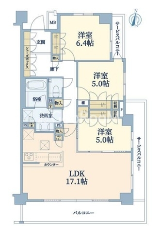 3LDK