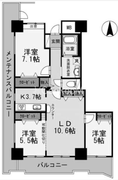 3LDK