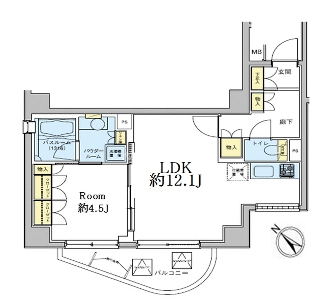 1LDK