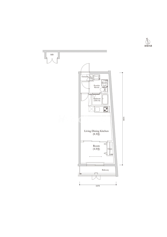 1LDK