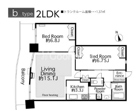 2LDK