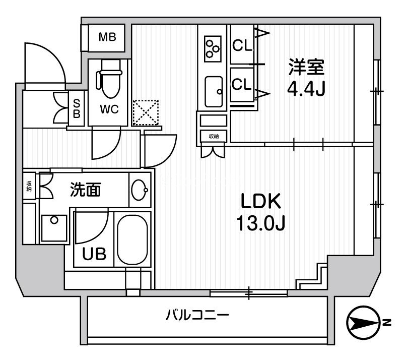 1LDK