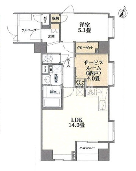 1SLDK