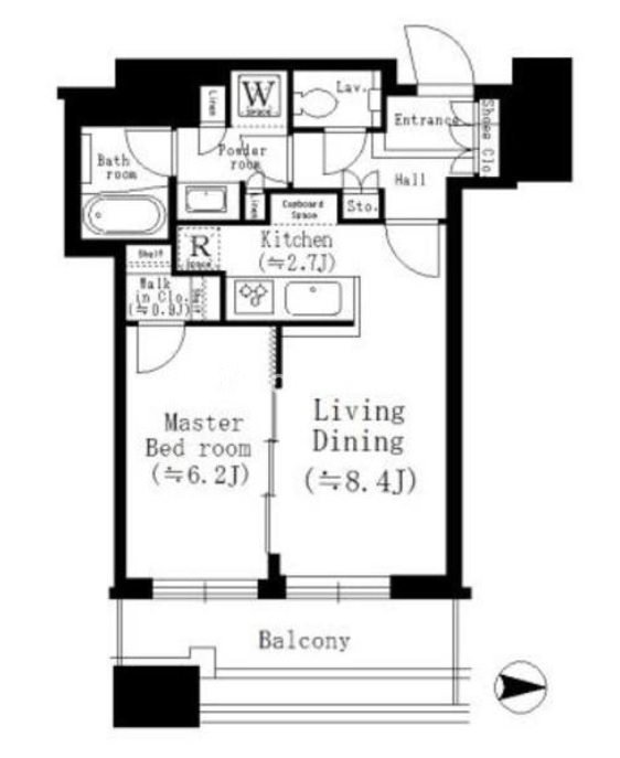 1LDK