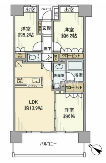 3LDK