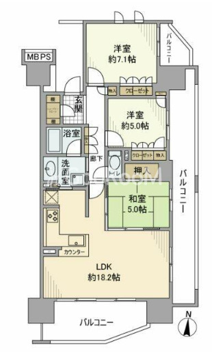 3LDK