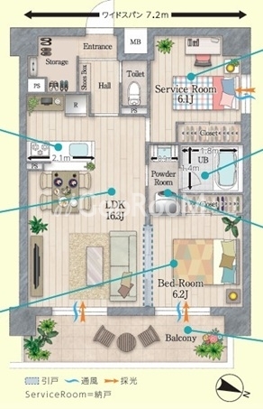 1SLDK