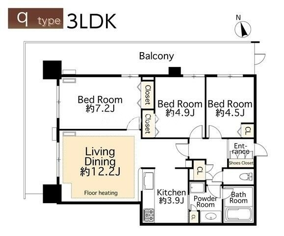 3LDK