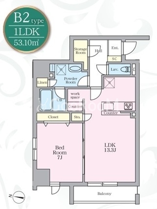 1LDK