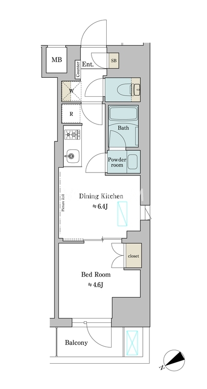 1DK