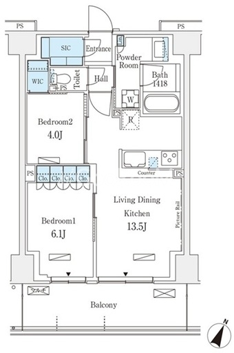 2LDK