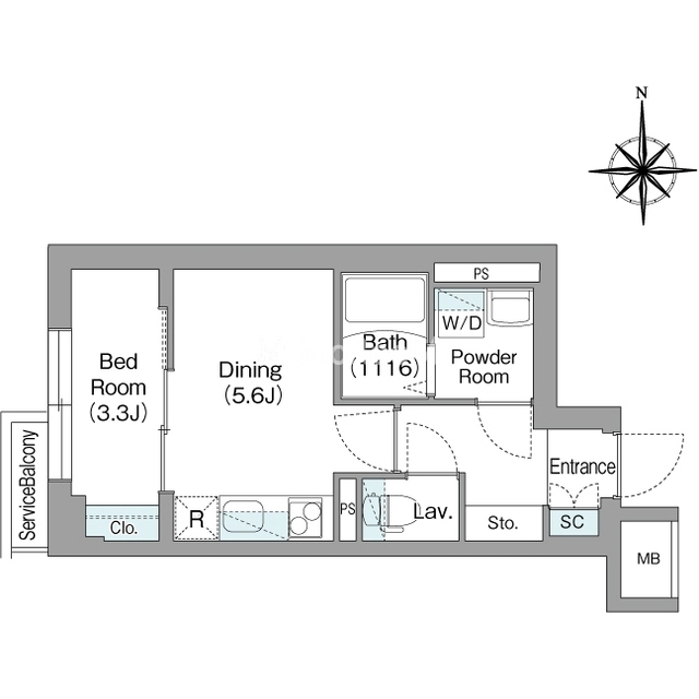 1DK