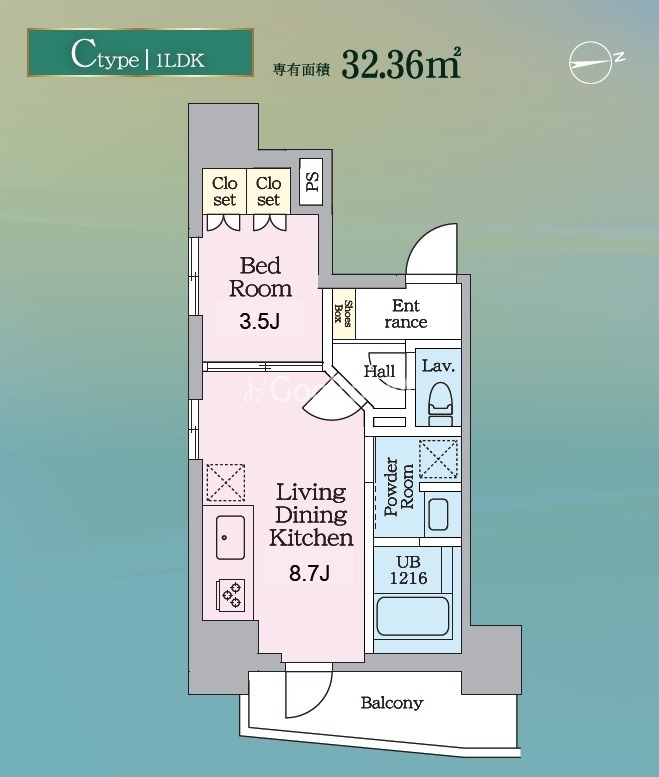 1LDK
